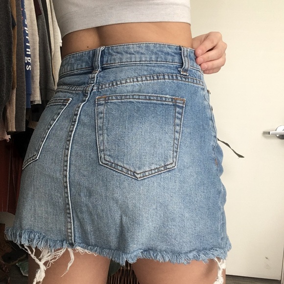SOLD Urban Outfitters Jean skirt - Picture 4 of 4